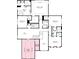 Upstairs floor plan details Owner's suite, three additional bedrooms, laundry room, and open loft space at 3025 Tramore Dr, Harrisburg, NC 28075