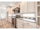 A well-appointed kitchen with ample counter space and modern stainless steel appliances at 3648 Plainfield Dr, Shelby, NC 28150
