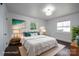 Beautiful bedroom with hardwood floors, white walls, and lots of natural light at 4979 Plateau Rd, Vale, NC 28168