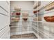 Walk-in pantry featuring wire shelving and woven baskets for organized storage at 5380 Pembrey Dr # Lot 26, Denver, NC 28037