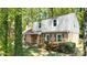 Attractive two-story brick home with well-maintained landscaping at 5623 Eastbrook Rd, Charlotte, NC 28215