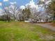 Back yard of home with covered parking at 589 Lippard Farm Rd, Statesville, NC 28625