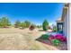 Expansive backyard with manicured lawn and distant views of neighboring houses at 953 Kirby Dr, Fort Mill, SC 29715