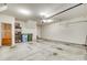 Large garage with visible ceiling fixtures, providing practical space for storage and vehicles at 953 Kirby Dr, Fort Mill, SC 29715