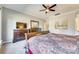 A bedroom featuring a dresser and TV with a view from the foot of the bed at 953 Kirby Dr, Fort Mill, SC 29715