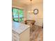 Cozy dining area featuring a chandelier and large windows at 11824 Larkridge Ct, Charlotte, NC 28226