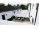 Backyard space featuring gravel, lawn decor and a white privacy fence to create your own private oasis at 1358 Holden Sw Ave, Concord, NC 28025