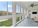 Scenic porch with a view of the lush landscape at 140 Sisters Cove Ct, Mooresville, NC 28117