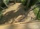 Large backyard with mature trees provides ample shade and privacy at 1413 Hateras Ave, Charlotte, NC 28216