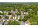 Neighborhood aerial view showcasing the well-kept streets and lawns in a quiet residential community at 1682 Sandpiper Dr, Rock Hill, SC 29732