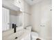 The bathroom features modern fixtures, a white vanity, and a new toilet at 1682 Sandpiper Dr, Rock Hill, SC 29732