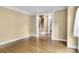 Inviting Foyer with hardwood floors and staircase at 18618 Rollingdale Ln, Davidson, NC 28036