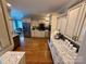 Spacious kitchen featuring stainless steel appliances, granite countertops, and hardwood floors at 1901 Benjamin Dr, Salisbury, NC 28146