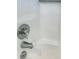 Close-up of a bathtub faucet and shower fixtures at 266 Kelly St, Statesville, NC 28677
