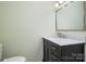 Elegant bathroom vanity with marble countertop offers both style and functionality at 3625 Colony Crossing Dr, Charlotte, NC 28226