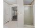 Bathroom featuring shower and toilet area at 4757 Mountain View Ln, Maiden, NC 28650