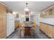 Spacious eat-in kitchen featuring ample cabinetry and countertops, ideal for Gathering meals and culinary activities at 4757 Mountain View Ln, Maiden, NC 28650