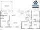 Detailed floor plan showcasing the layout and dimensions of the rooms at 5211 Driftwood Dr, Davidson, NC 28036