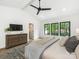 Bedroom with a hardwood floors, bright natural light, and neutral color palette at 5511 Fairview Rd, Charlotte, NC 28209