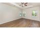 Spacious main bedroom with hardwood floors and ample natural light at 740 Rosegate Dr, Gastonia, NC 28056