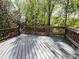 Spacious deck with wooden railings offering a great space for outdoor enjoyment at 7507 Limerick Dr, Charlotte, NC 28270