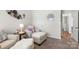 Relaxing office area with comfortable seating, neutral decor, and soft lighting at 9077 Myrna Dr, Gastonia, NC 28056