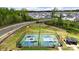 Two fully-equipped pickleball courts offer an ideal venue for friendly competition and community engagement at 9077 Myrna Dr, Gastonia, NC 28056