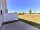 View of back yard from the patio at 9134 Northfield Crossing Dr, Charlotte, NC 28269