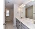 Spacious bathroom features a double sink vanity and tiled floor at 9134 Northfield Crossing Dr, Charlotte, NC 28269