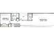 Upstairs floor plan showcasing recreational space, bedroom and bath layout at 1070 Gardenia Dr # 4, Mt Ulla, NC 28125