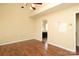 Bedroom with laminate flooring at 1121 Thoroughbred Nw Pl, Concord, NC 28027