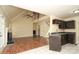 Open-concept layout featuring a living room and kitchen at 1121 Thoroughbred Nw Pl, Concord, NC 28027