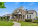 Exterior of community clubhouse with stone facade at 13748 Roderick Dr # 174, Huntersville, NC 28078