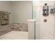 This bathroom features a luxurious tub and shower at 1730 Deer St, Charlotte, NC 28214