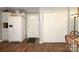 Functional kitchen featuring a refrigerator, pantry, and adjacent dining space at 1730 Deer St, Charlotte, NC 28214