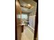 Traditional bathroom features a shower-tub combo and tiled flooring at 2118 Polkville Rd, Shelby, NC 28150