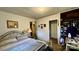 Spacious bedroom features a bed, closet, and easy access to other rooms at 2118 Polkville Rd, Shelby, NC 28150