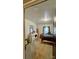 Comfortable bedroom featuring a dresser with mirror, window with curtains and a bed at 2118 Polkville Rd, Shelby, NC 28150