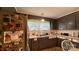 Vintage kitchen featuring dark countertops and plenty of magnets at 2118 Polkville Rd, Shelby, NC 28150