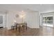 Cozy dining area with stylish seating and direct access to an outdoor deck at 2403 Mary Ave, Gastonia, NC 28052