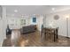 Bright, open living space with contemporary furnishings and seamless flow to the dining area at 2403 Mary Ave, Gastonia, NC 28052