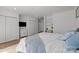 Cozy bedroom with hardwood floors, plenty of storage, and access to a study nook for work or hobbies at 3019 Sunset Dr, Charlotte, NC 28209