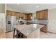 Modern kitchen featuring granite countertops, stainless steel appliances, and ample wood cabinetry at 3659 Kimber Ln, Sherrills Ford, NC 28673