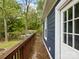 Outdoor deck showcases wood flooring and wood railings, perfect for relaxing outdoors at 402 Sidney Johnson St, Fort Mill, SC 29715