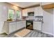Modern kitchen featuring sleek cabinetry, granite countertops, and stainless steel appliances at 430 Coolidge Ave, Statesville, NC 28677