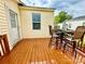 Deck with outdoor seating perfect for entertaining or relaxing at 45 Oak St, Great Falls, SC 29055
