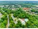 Community aerial view showing lush landscaping, tennis courts, community pool, and clubhouse at 4711 Pearmain Dr, Waxhaw, NC 28173