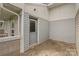 Patio area with a door, offering a private outdoor space perfect for relaxation at 534 Donatello Ave, Charlotte, NC 28205