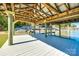 Spacious boat dock featuring sturdy wooden supports, offering direct access to the tranquil waters at 6788 Bucleigh Rd, Clover, SC 29710