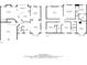 This image is a detailed floor plan showing the layout of both the first and second floors of the house at 7731 Harrington Woods Rd # 17, Charlotte, NC 28269